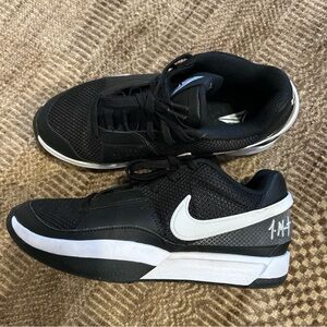 Size 8.5 - Nike Ja 1 TB Black White Basketball Shoes